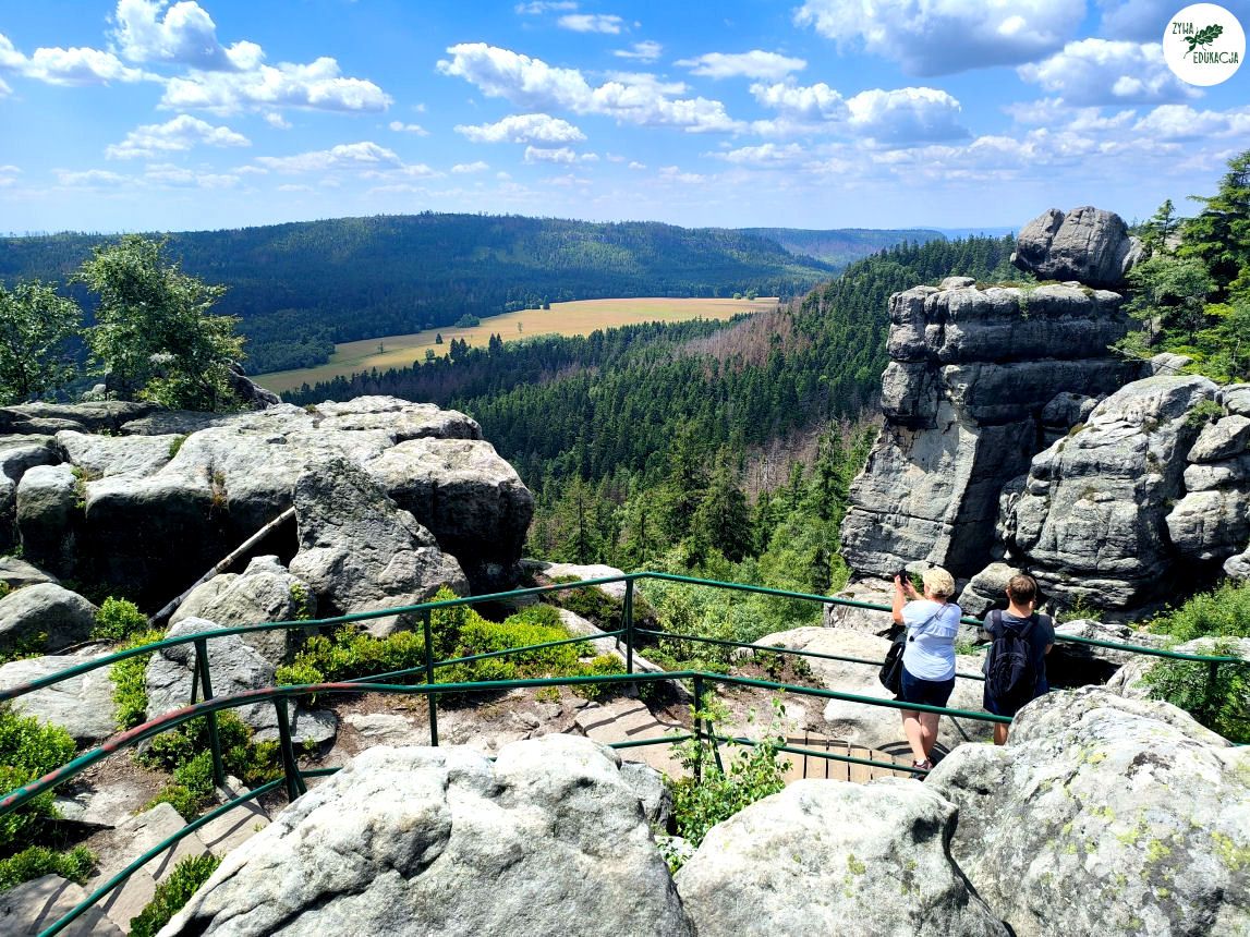 galeria Szczeliniec Wielki lipiec 2023